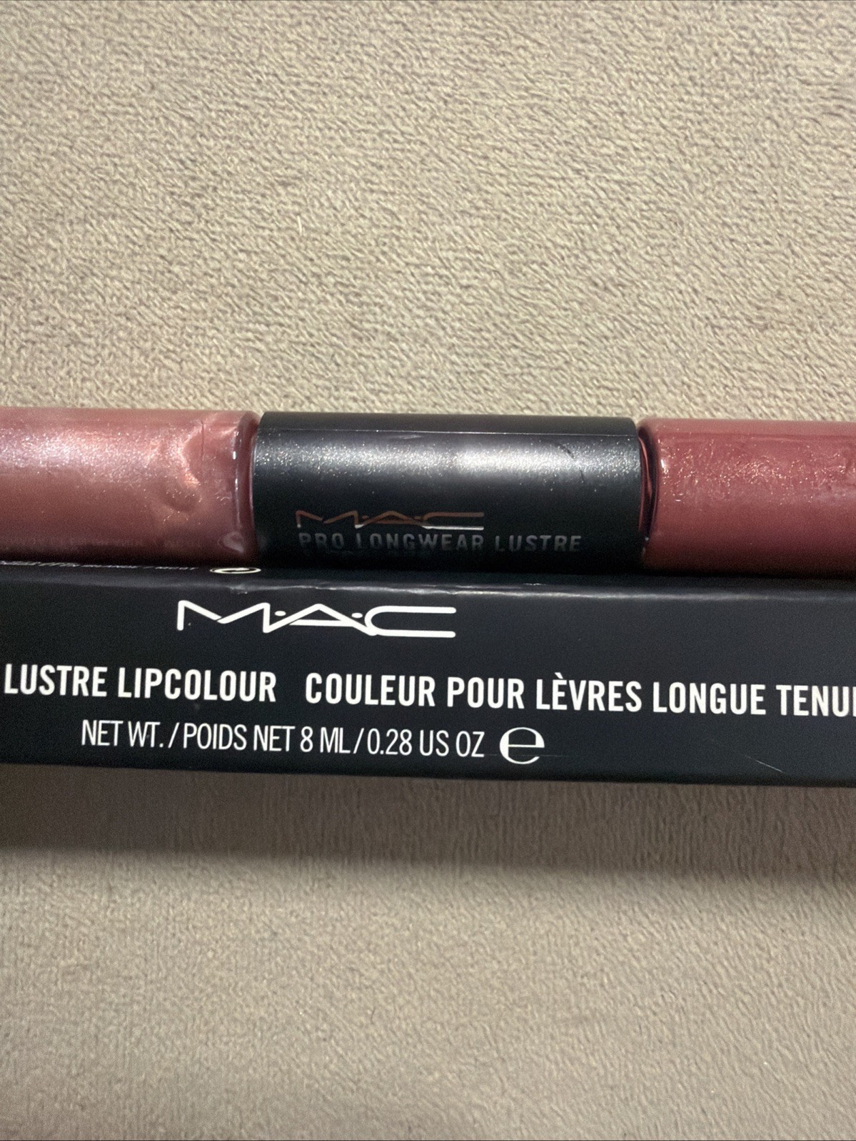 MAC PRO LONGWEAR LUSTRE LIPCOLOUR - custom Rose  (A38) - BNIB MAC PRO LONGWEAR LUSTRE LIPCOLOUR - custom Rose  (A38) - BNIB