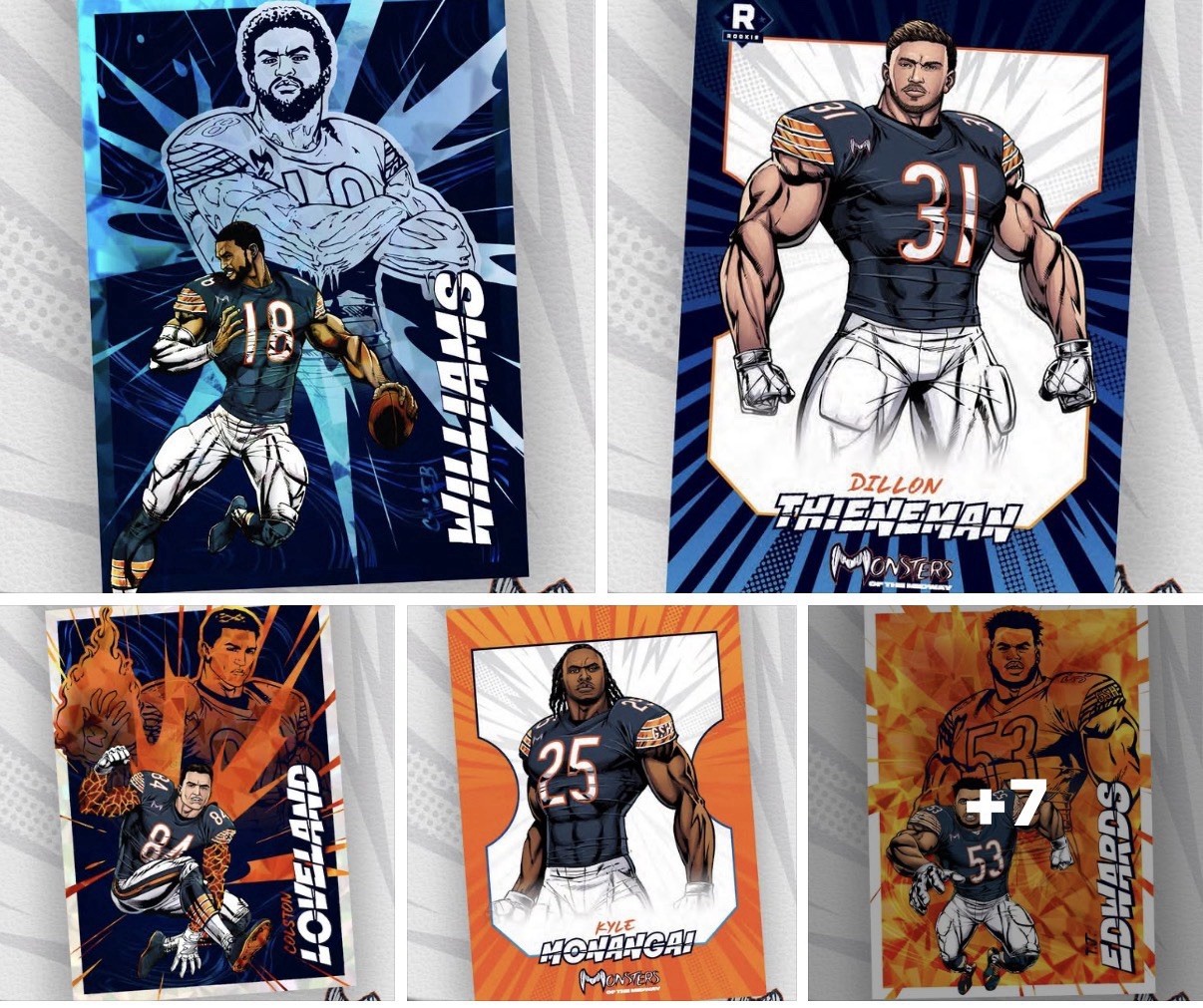2026 Chicago Bears Monsters Of The Midway Panini Trading Card Pack JUST RELEASED 2026 Chicago Bears Monsters Of The Midway Panini Trading Card Pack JUST RELEASED
