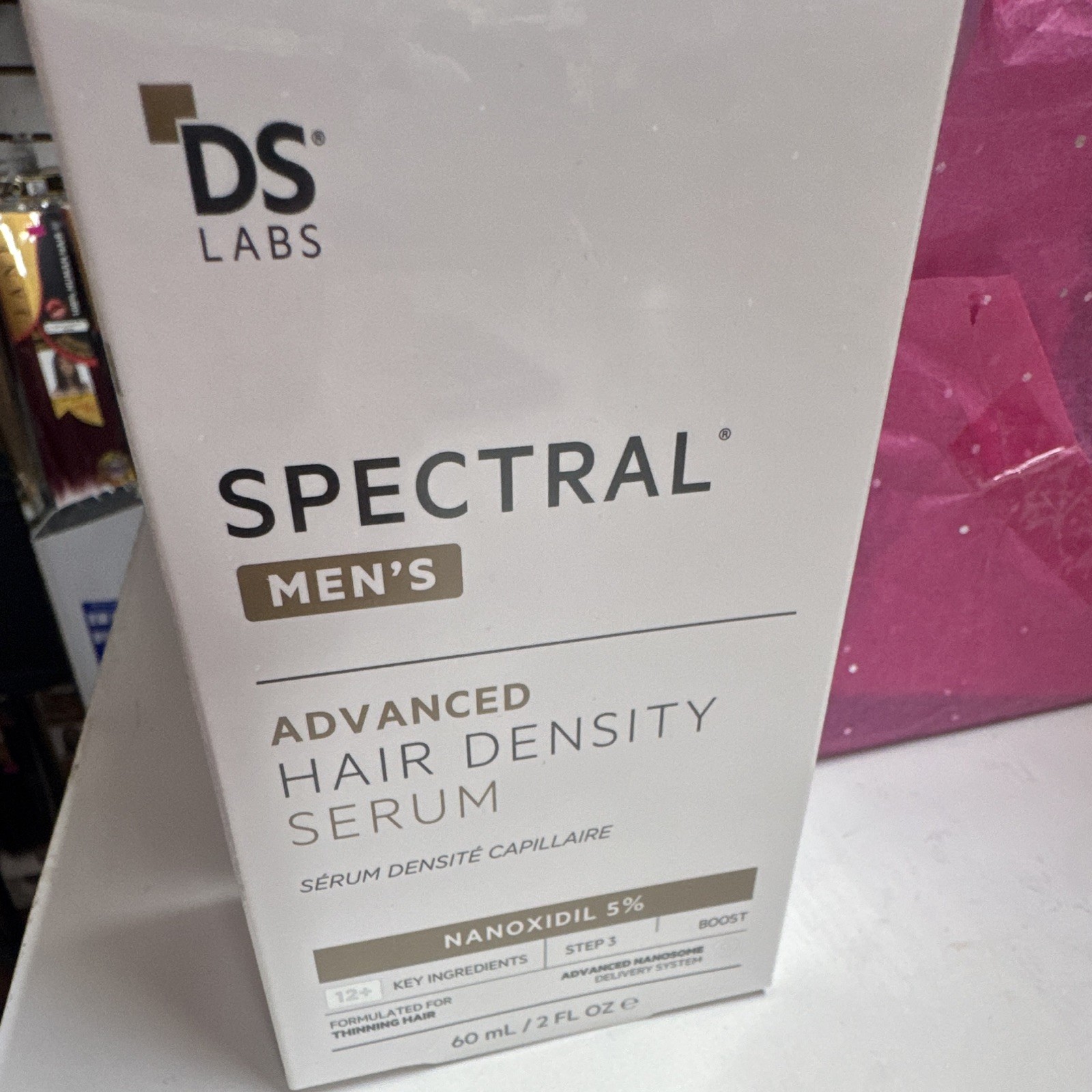 DS Labs Spectral Men\'s Advanced Nanoxidil 5% Hair Density Serum 2 fl oz DS Labs Spectral Men\'s Advanced Nanoxidil 5% Hair Density Serum 2 fl oz