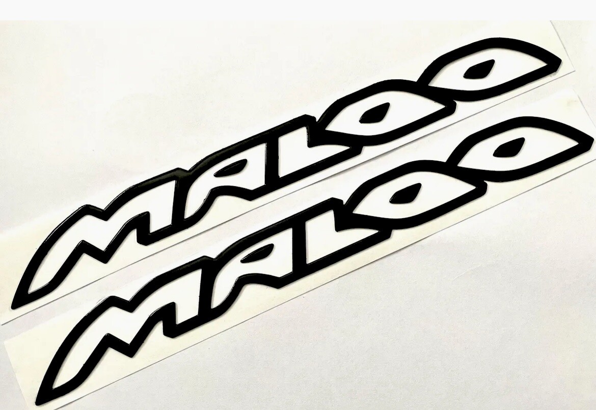 VF Maloo Decals For HSV Maloo Ute Decal X 2 Matt Black.. VF Maloo Decals For HSV Maloo Ute Decal X 2 Matt Black..