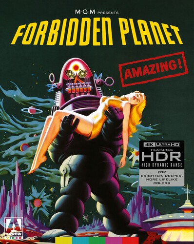 Forbidden Planet [New 4K UHD Blu-ray] Ltd Ed, With Booklet, Poster, Restored,