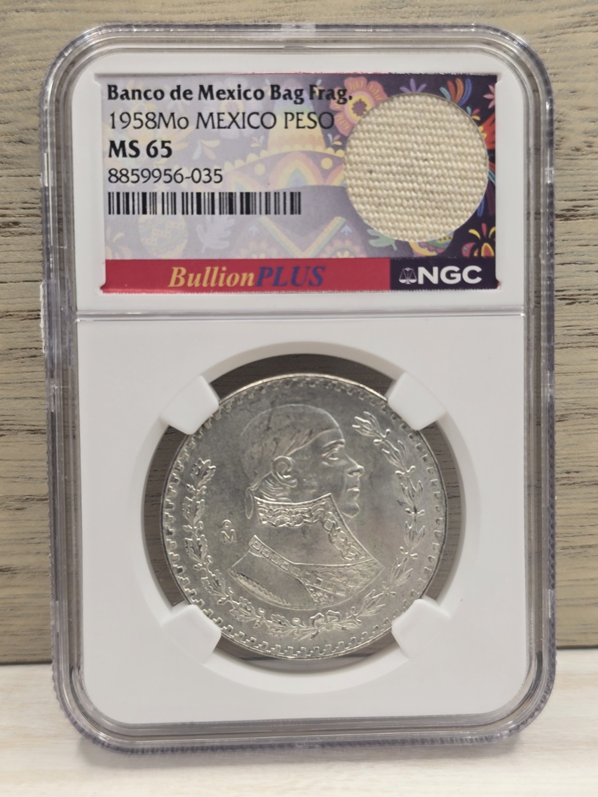 Vintage Mexican Silver & Collectible Lot (6 Pieces) - CONSECUTIVE NGC Slabs Vintage Mexican Silver & Collectible Lot (6 Pieces) - CONSECUTIVE NGC Slabs