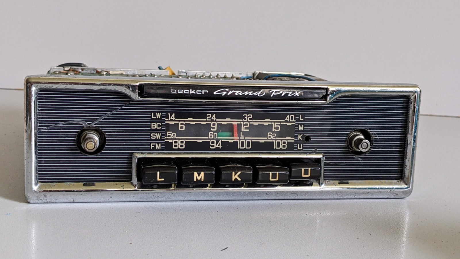 BECKER GRAND PRIX Wonderbar AFC LMKUU 1970s Radio - FERRARI PORSCHE MERCEDES