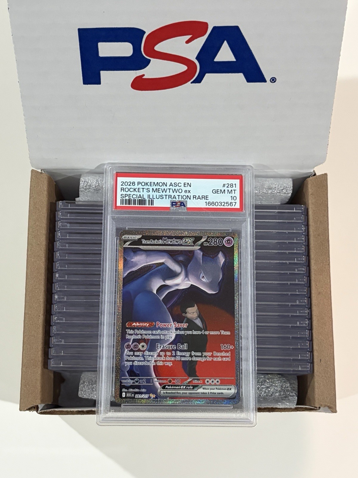 PSA POKEMON MYSTERY SLABS GRADE 8 and above (2016-2026)  LIMITED