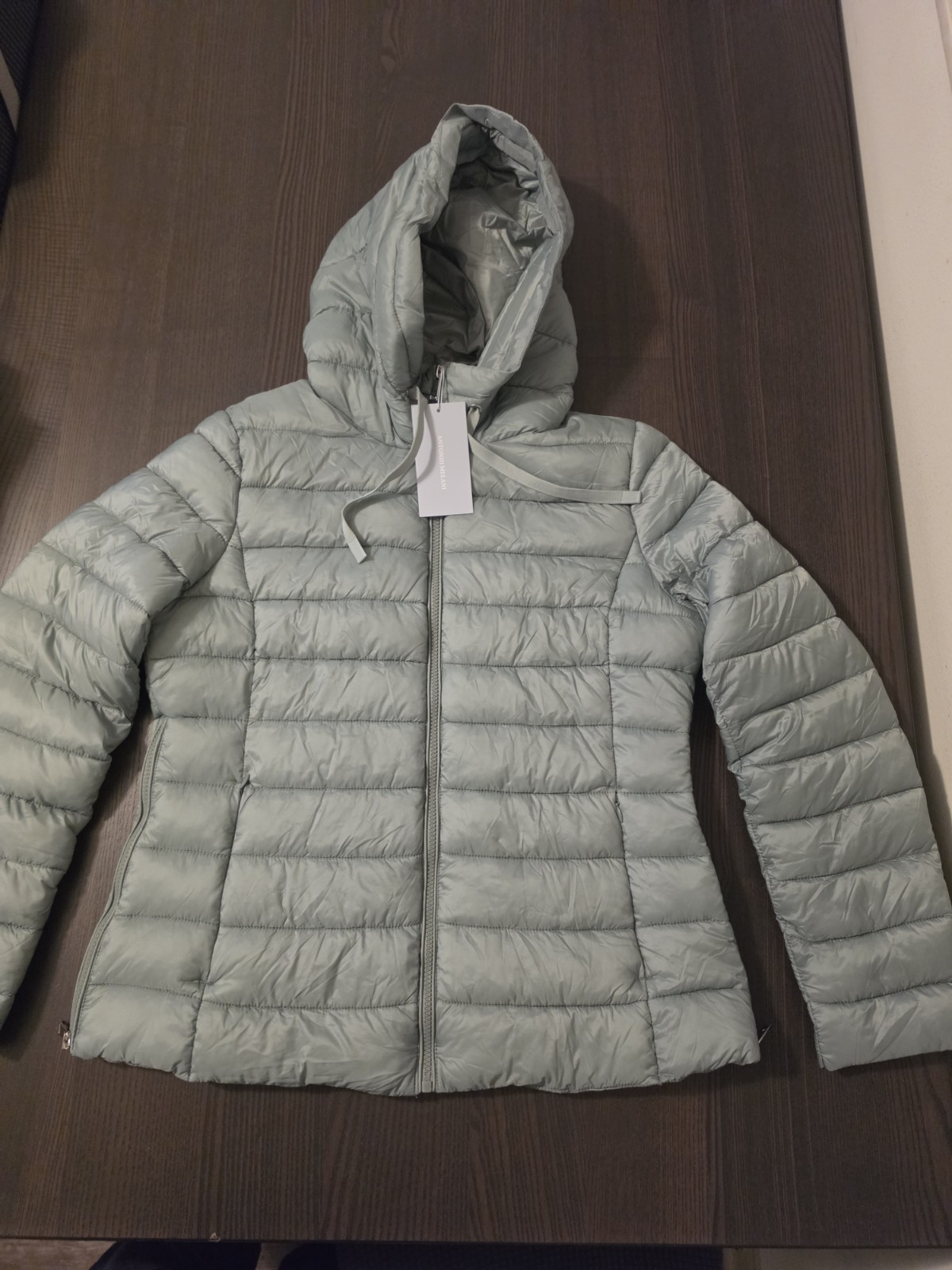 Antonio Melani Puffer Jacket Mint Women\'s Size Large Antonio Melani Puffer Jacket Mint Women\'s Size Large