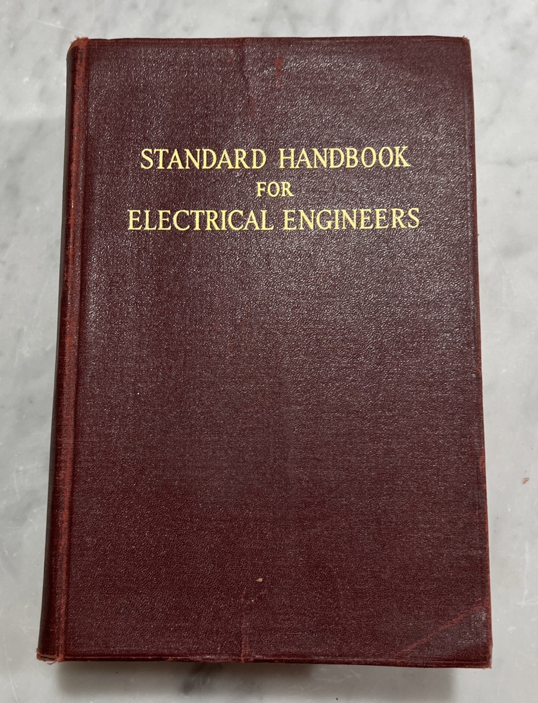 Vintage 1941 Standard Handbook for Electrical Engineers Seventh Edition Vintage 1941 Standard Handbook for Electrical Engineers Seventh Edition