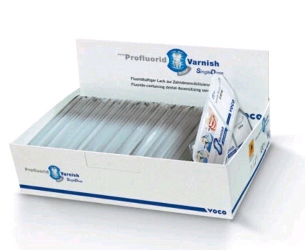 VOCO Profluorid Varnish Single Dose Dental Fluoride Treatment (200 Ct X .40ml)