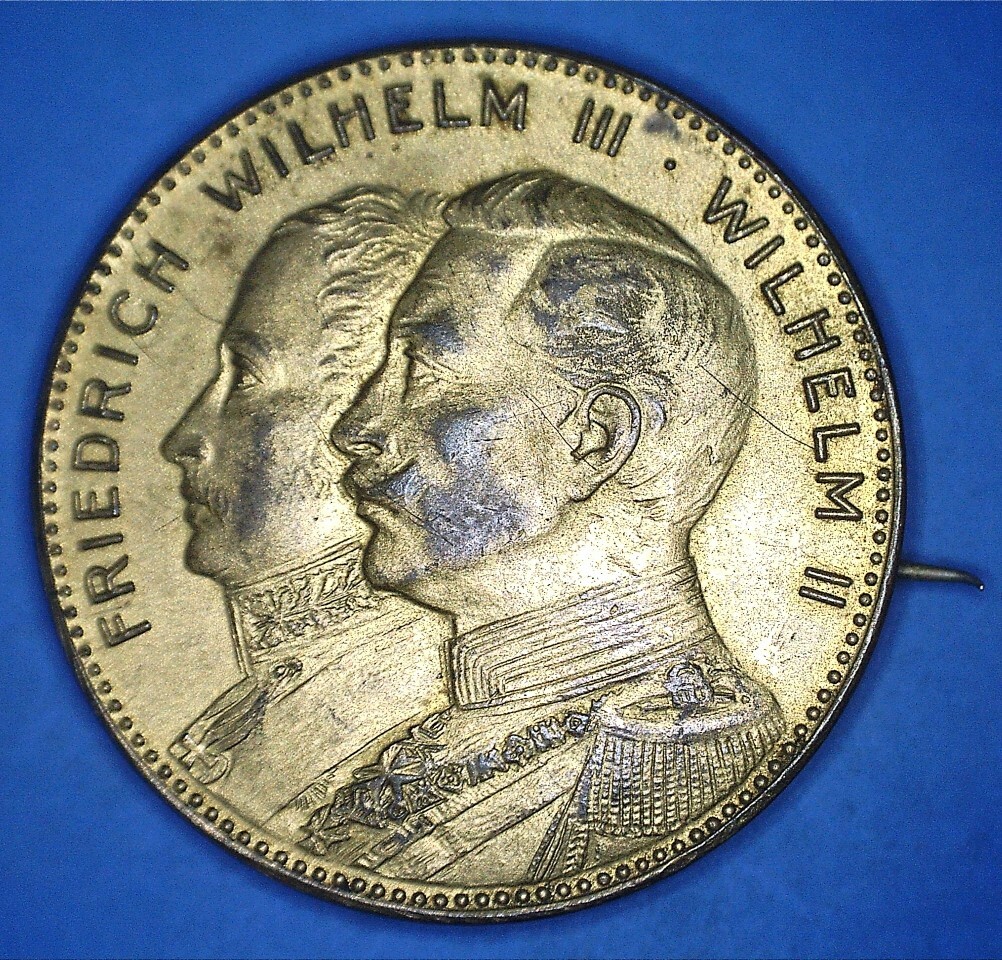 SCARCE 1913 KAISERMEDAILLE FRIEDRICH WILHELM III & WILHELM II - *13944677 🌈