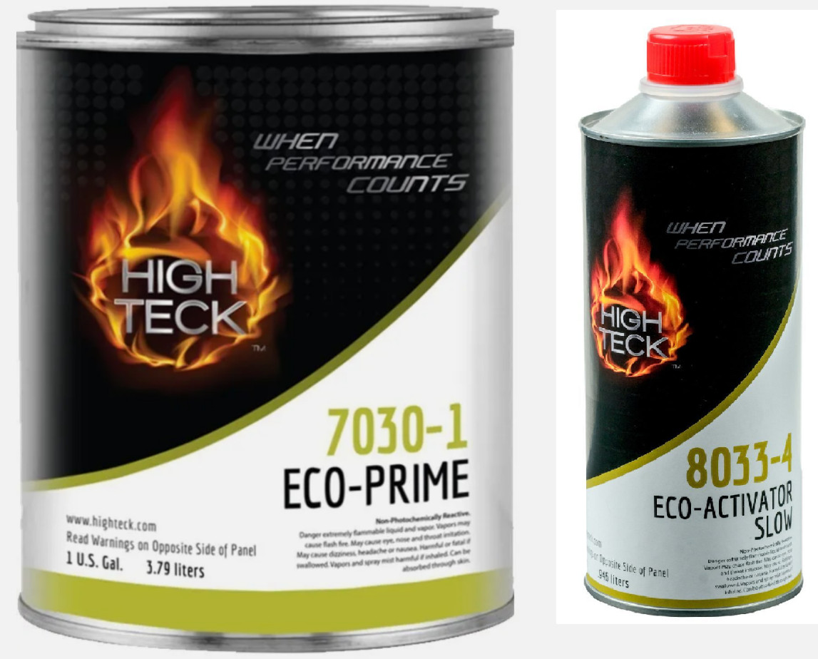 HIGH TECK 2K ECO-PRIMER 4:1 PRIMER WITH SLOW ACTIVATOR GALLON KIT