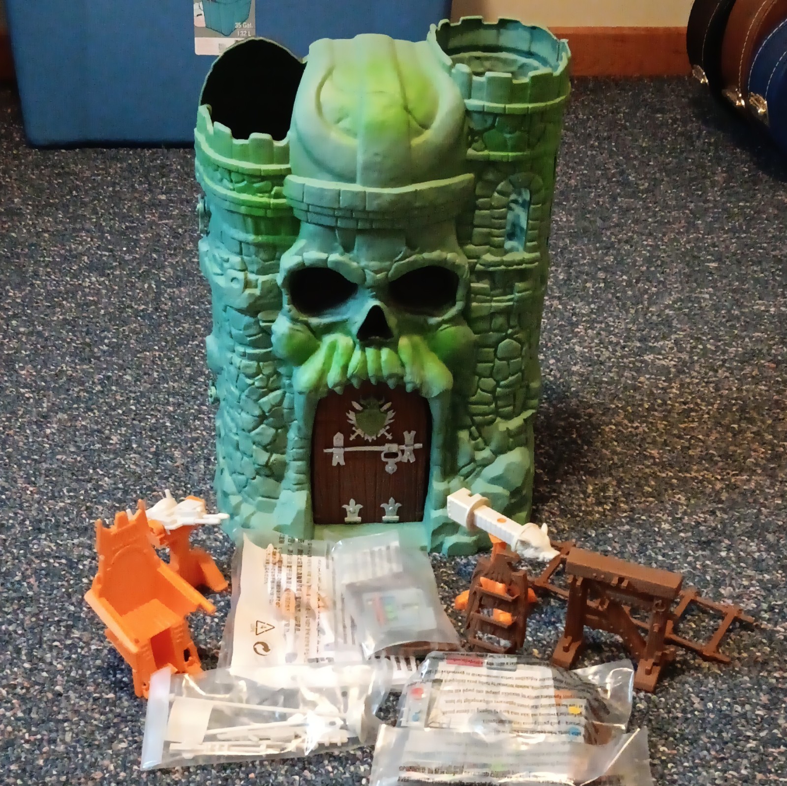 Mattel Masters of the Universe Castle Grayskull Playset w/all Accessories No Box Mattel Masters of the Universe Castle Grayskull Playset w/all Accessories No Box