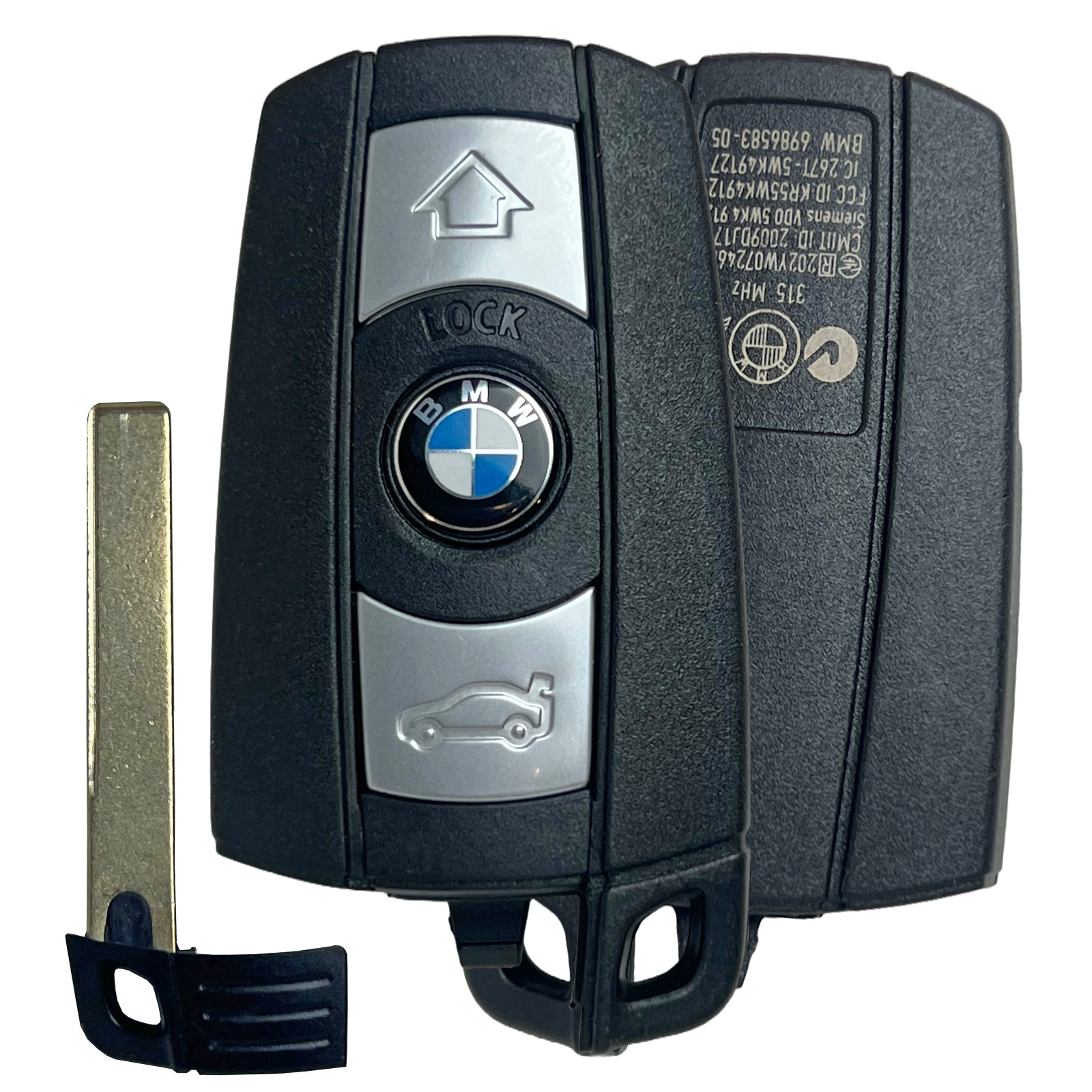 Oem BMW Smart Key Fob Remote Transmitter  X1 X6 X5 M3 Z4  3 5 Series KR55WK49127