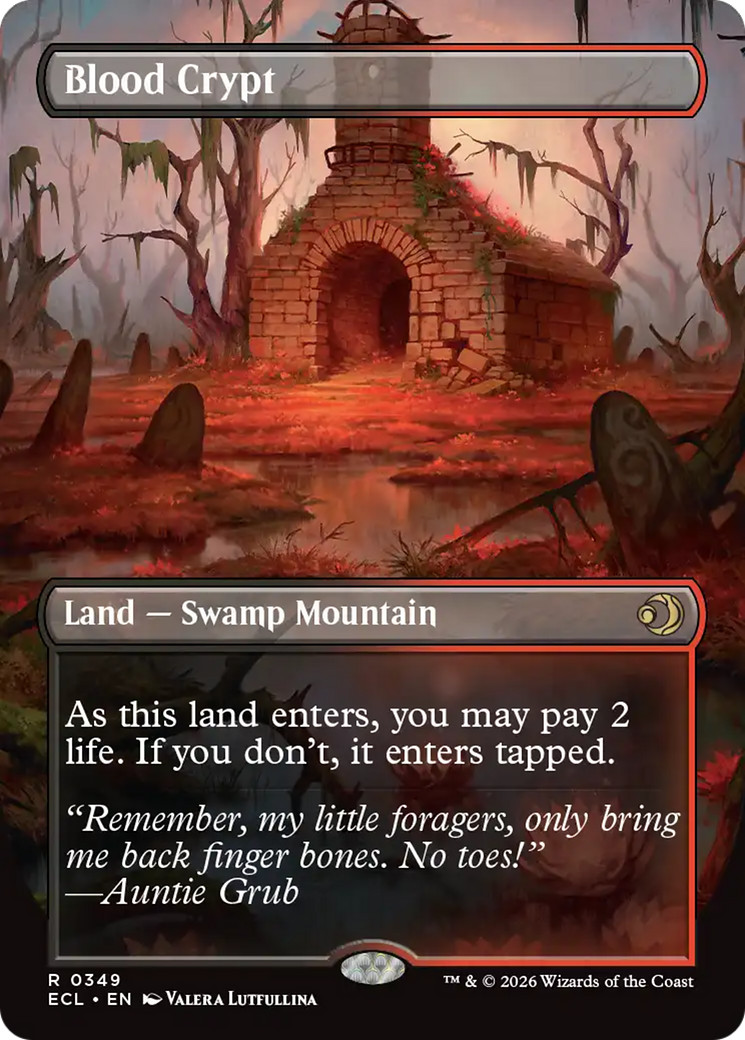 x1 Blood Crypt // Blood Crypt ECL Lorwyn Eclipsed MTG 349 M/NM 1x x1 Blood Crypt // Blood Crypt ECL Lorwyn Eclipsed MTG 349 M/NM 1x