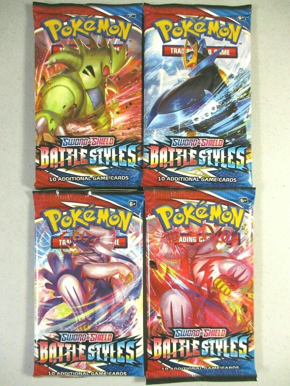 1X Battle Styles Booster Pack Pokemon Sword Shield SWSH New Sealed English 1X Battle Styles Booster Pack Pokemon Sword Shield SWSH New Sealed English