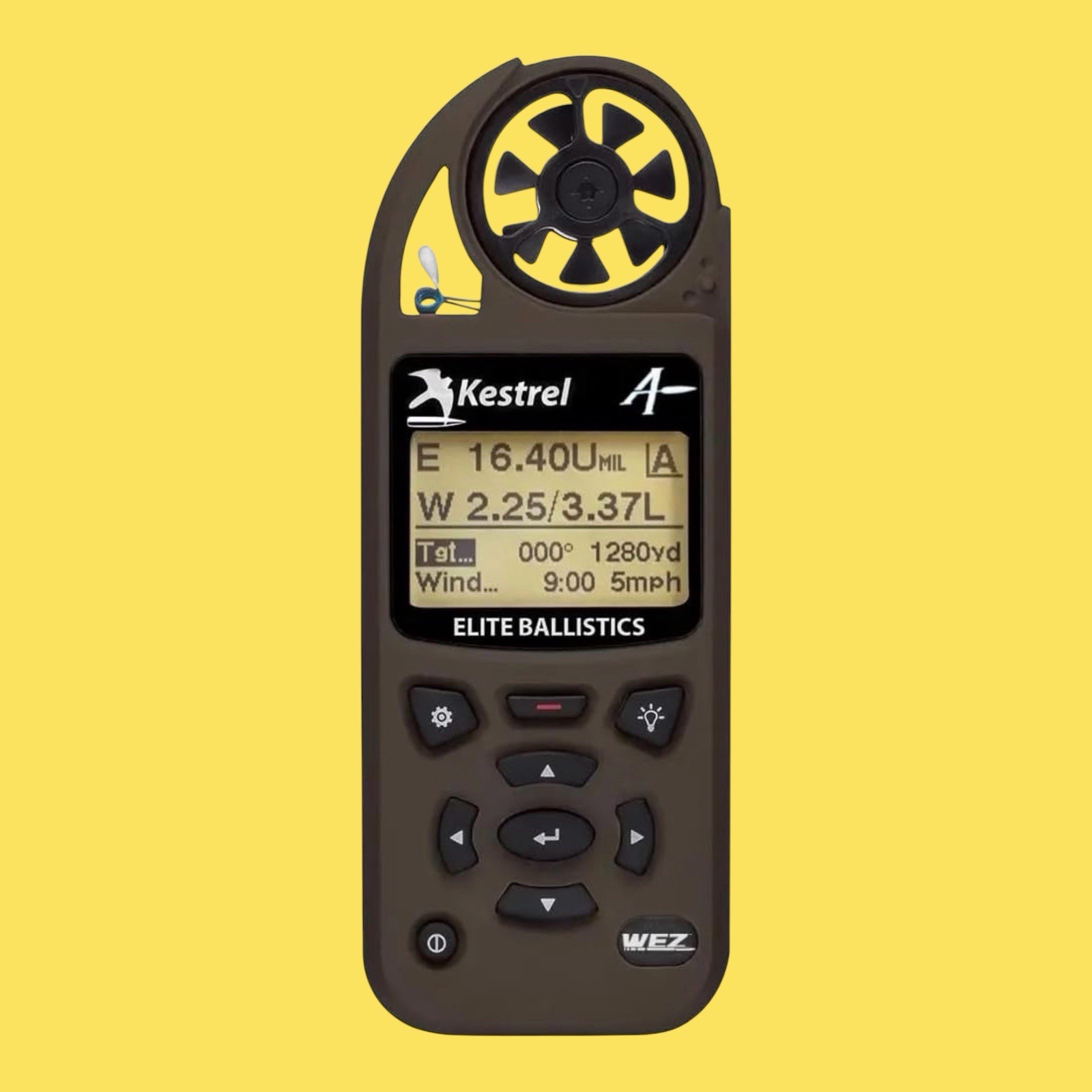 Kestrel 5700X WEZ Weather Meter with Applied Ballistics, Flat Dark Earth