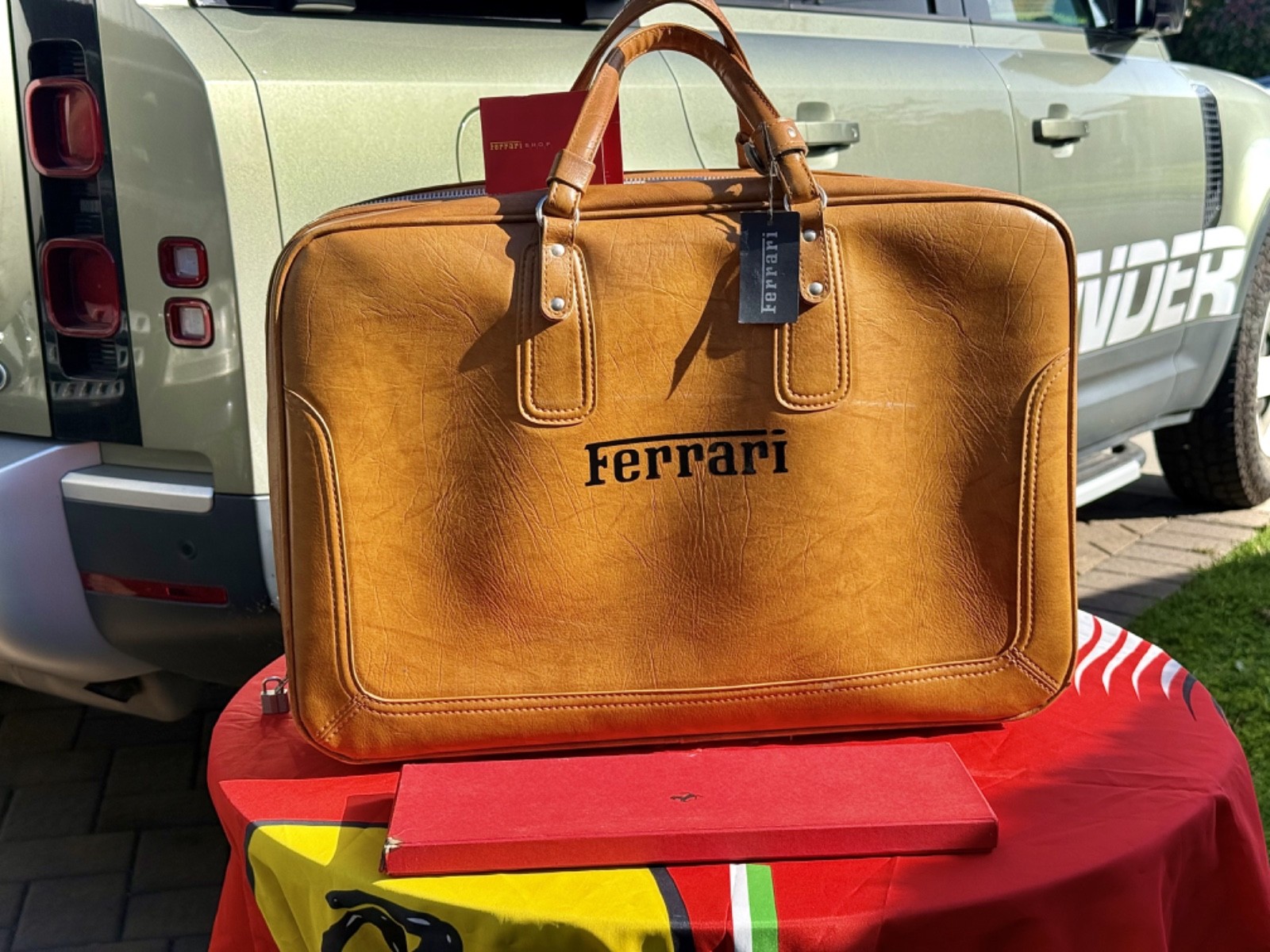 Ferrari Schedoni TRIBUTE 355 360 456 550 Suitcase / Luggage / Bag 