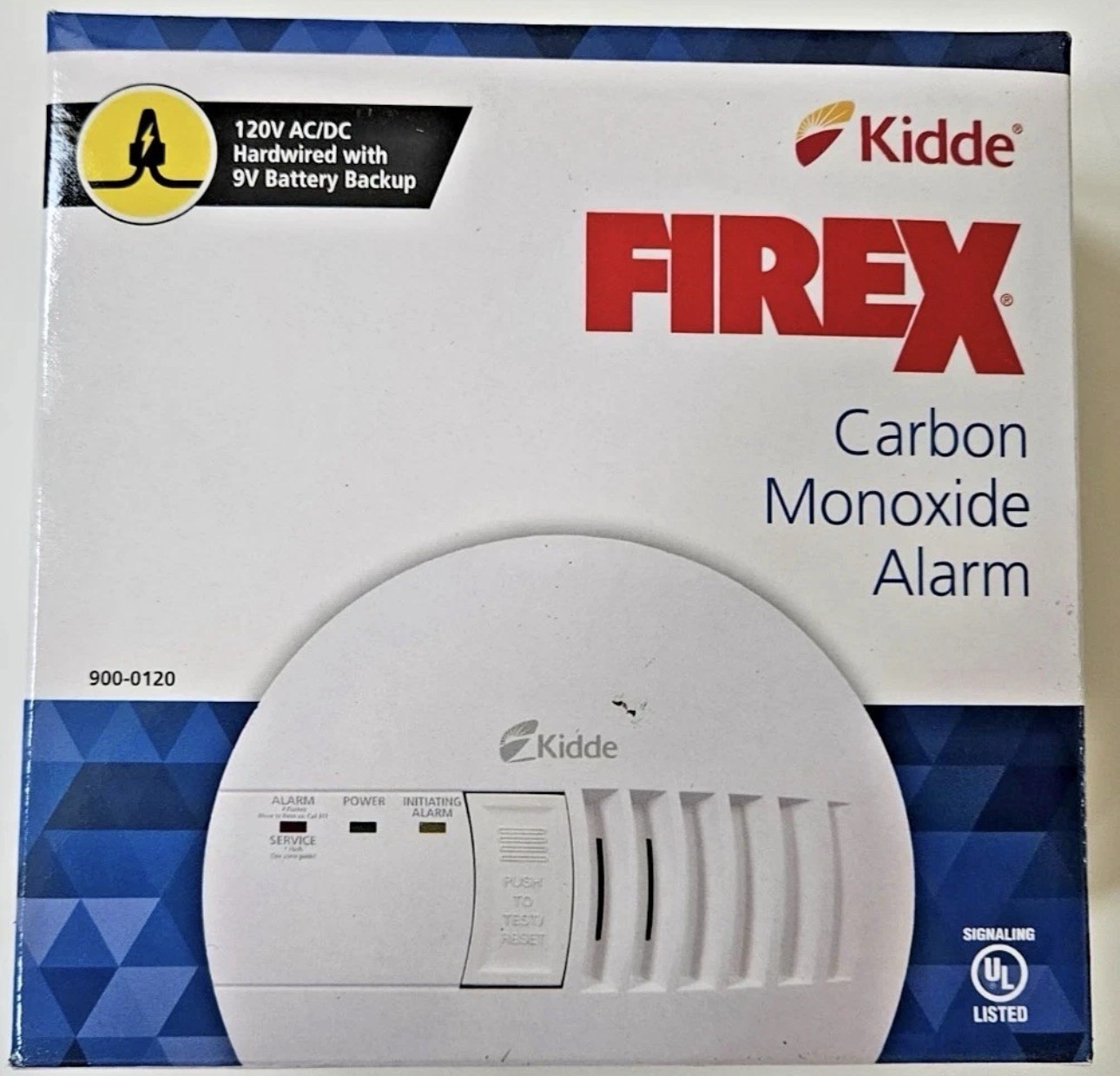 Kidde Firex Hardwired Carbon Monoxide Alarm Kidde Firex Hardwired Carbon Monoxide Alarm