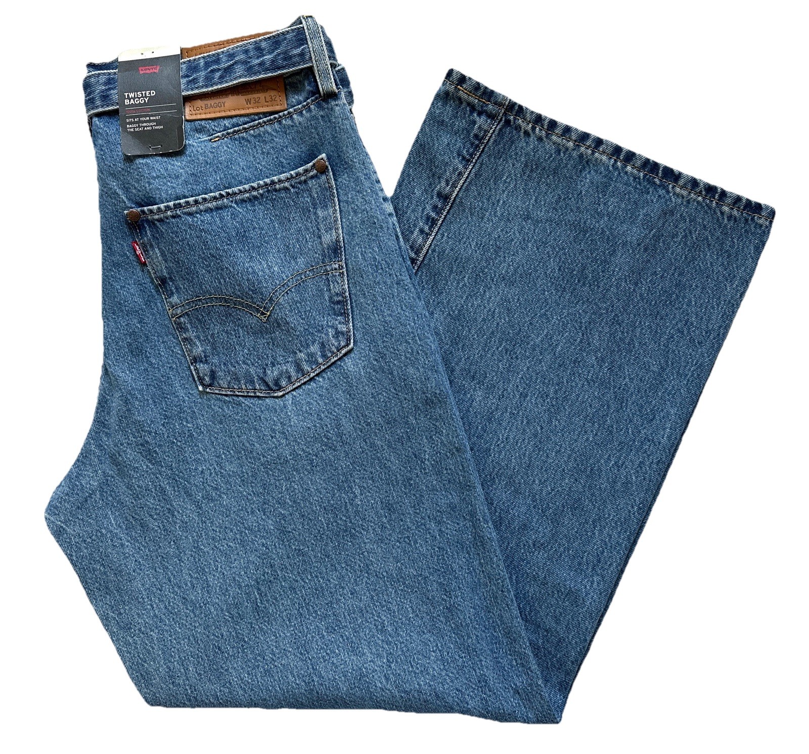 Levi\'s Premium Men\'s Twisted Baggy Jeans