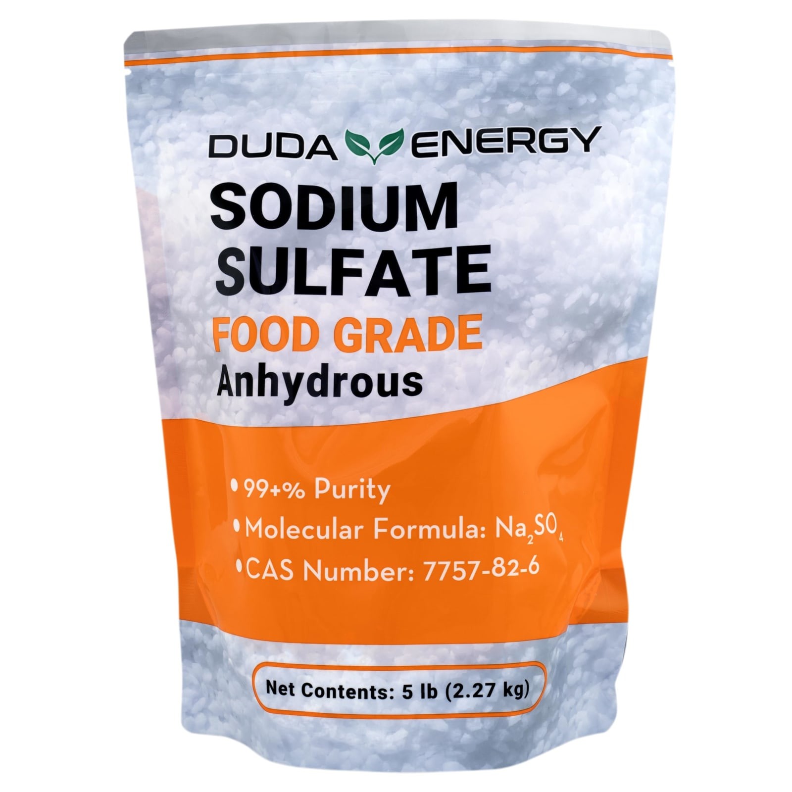 Duda Energy Sodium Sulfate 5 lb Food Grade FCC 99+% Anhydrous Granular Duda Energy Sodium Sulfate 5 lb Food Grade FCC 99+% Anhydrous Granular