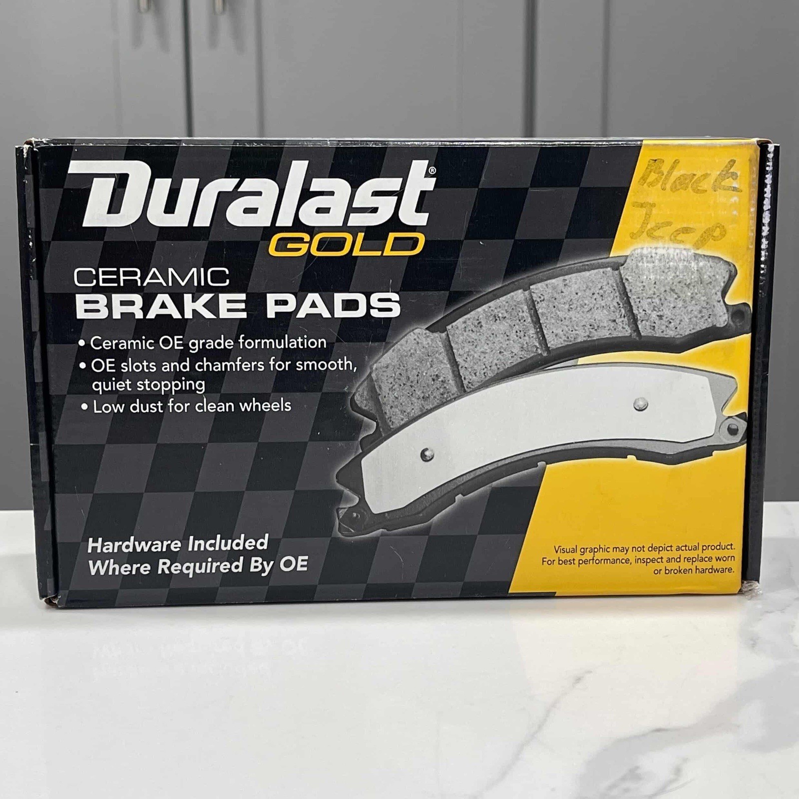 Duralast Gold Ceramic Disc Brake Pad Set DG1734 - Rear ( Jeep & Chrysler )