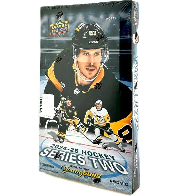 2024-25 Upper Deck Series 2 NHL Hockey Sealed Hobby Box (CELEBRINI YG) 2024-25 Upper Deck Series 2 NHL Hockey Sealed Hobby Box (CELEBRINI YG)