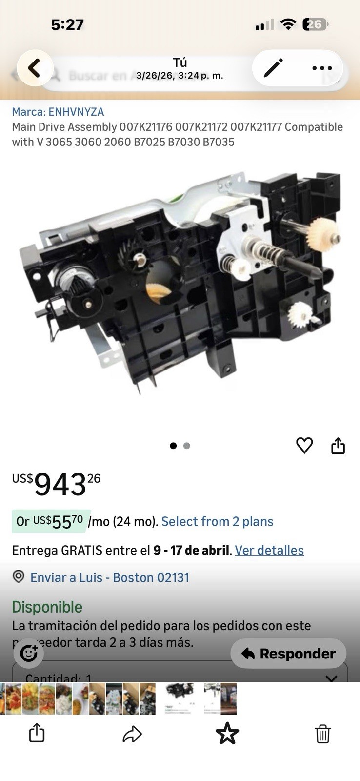 Condition: New other (see details) u Open box.Brand: XeroxMPN (Manufacturer Part Condition: New other (see details) u Open box.Brand: XeroxMPN (Manufacturer Part