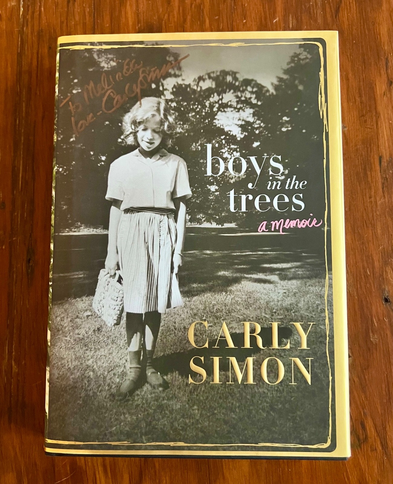 Signed Carly Simon, Boys in the Trees, A Memoir, First Edition,VG Condition
