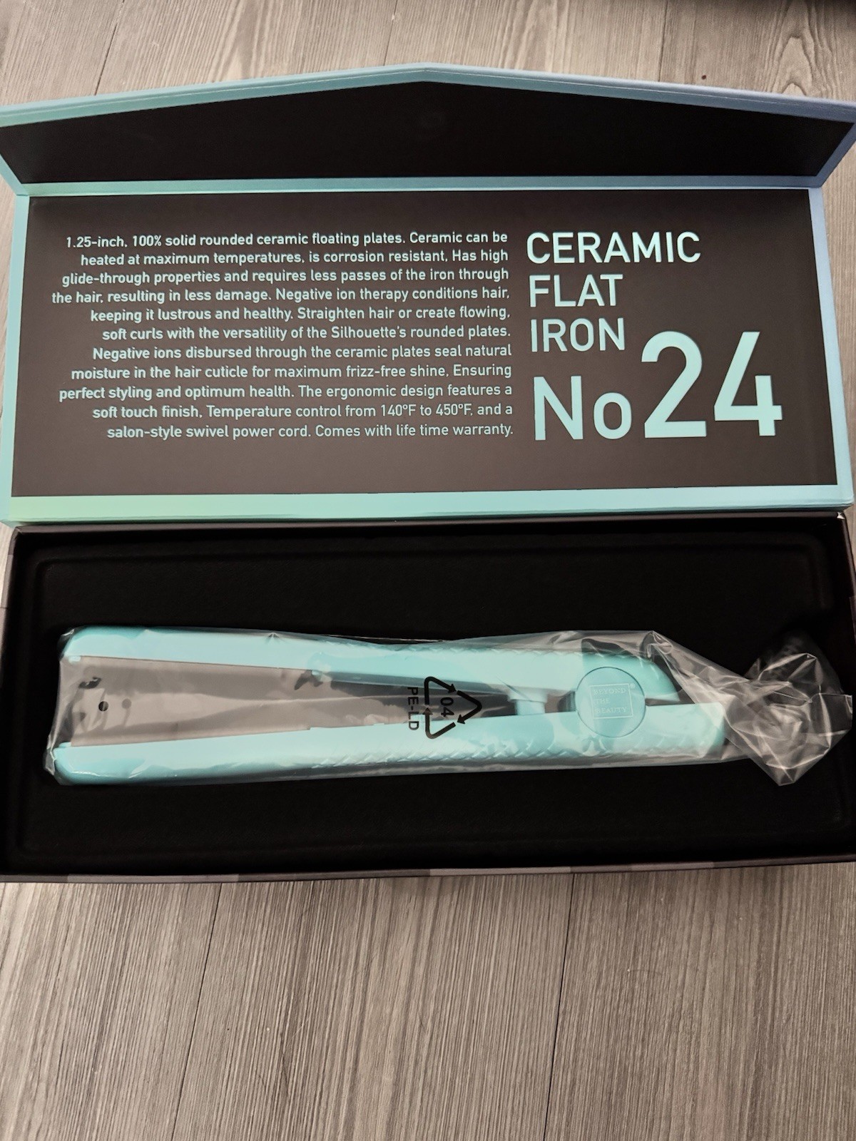 BRAND NEW – Beyond the Beauty Professional Flat Iron – $39.99 BRAND NEW – Beyond the Beauty Professional Flat Iron – $39.99