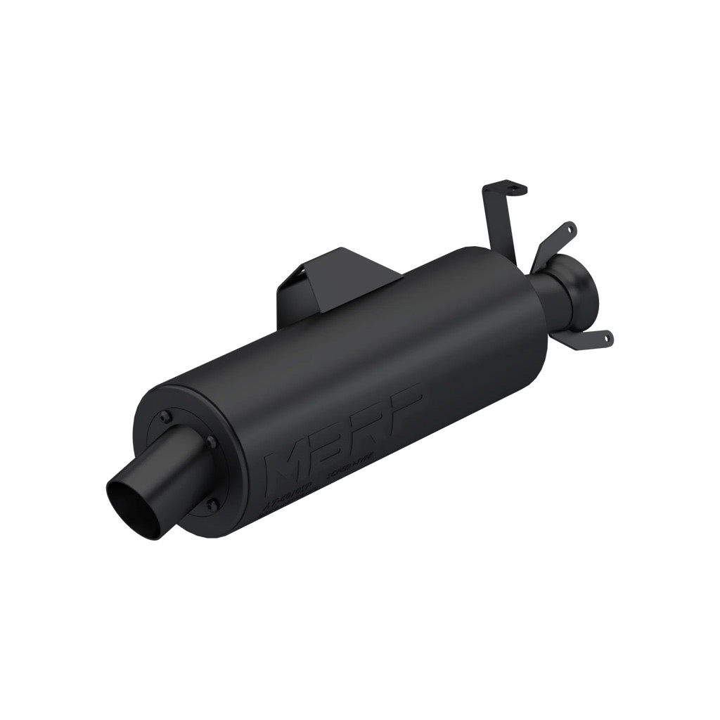 MBRP AT-6502SP Sport Series Slip-On Exhaust for 2001-2026 Polaris Sportsman