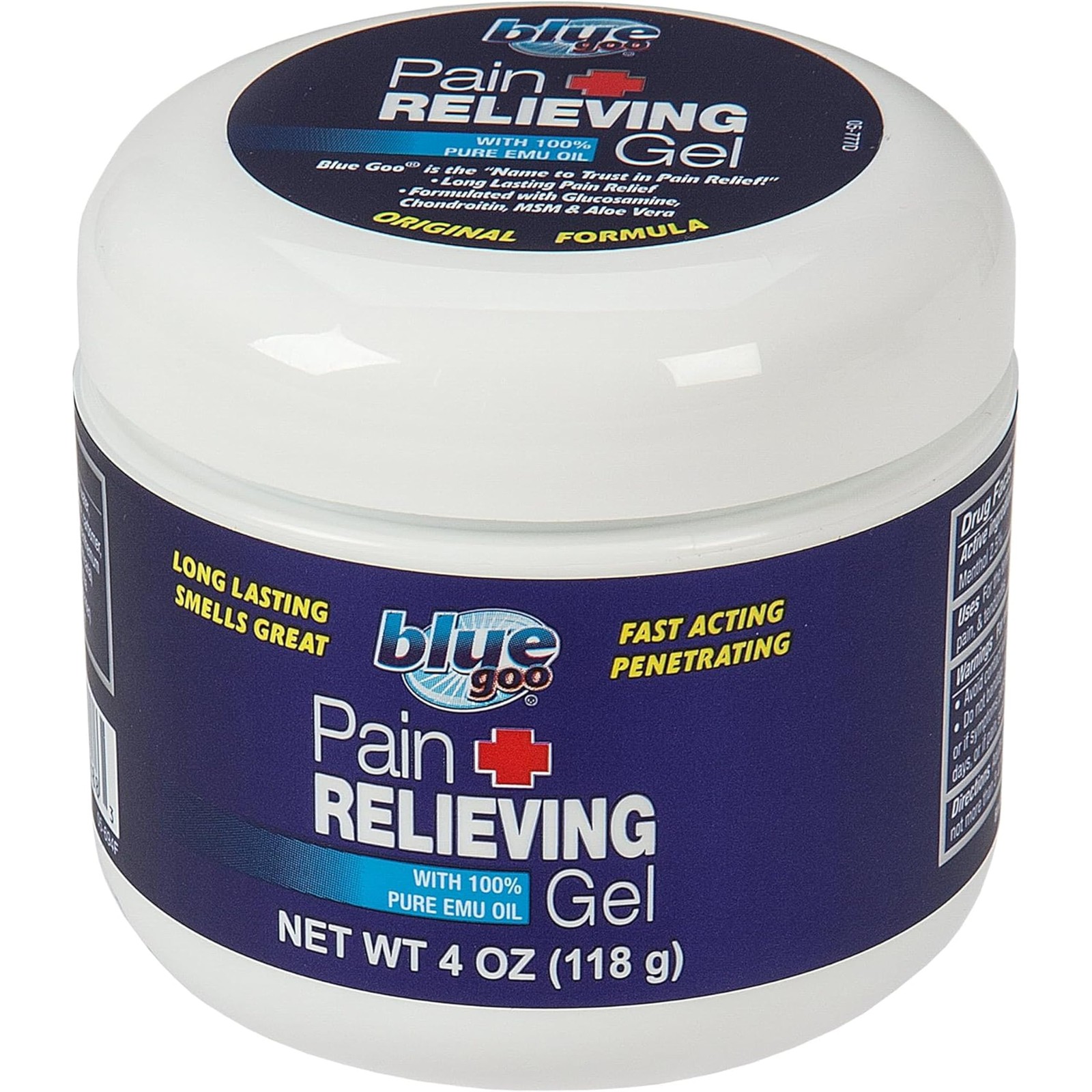 Blue Goo Pain Relieving Gel – Relief for Back, Neck, Muscle and Joint Pain, F... Blue Goo Pain Relieving Gel – Relief for Back, Neck, Muscle and Joint Pain, F...