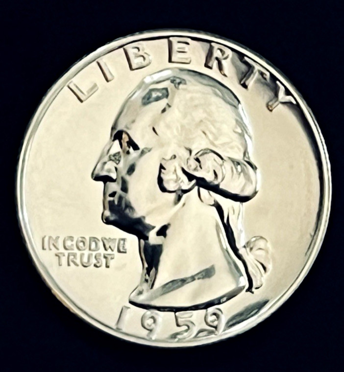 1959 P Washington Quarter GEM PROOF - STUNNINGLY BEAUTIFUL COIN 1959 P Washington Quarter GEM PROOF - STUNNINGLY BEAUTIFUL COIN