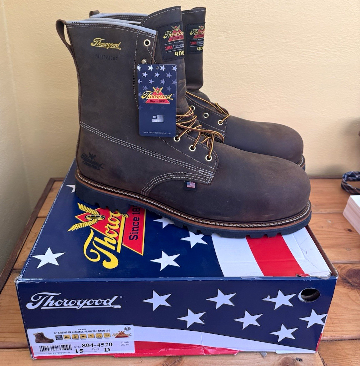 Thorogood American Heritage 8\