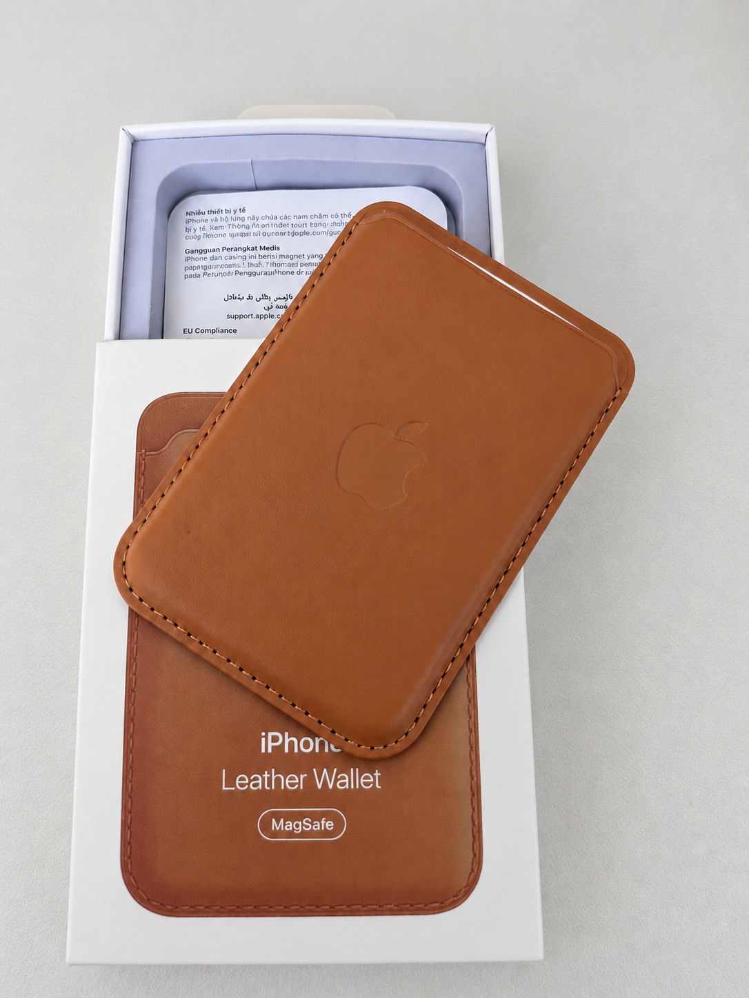 Leather MagSafe Wallet for Apple iPhone compatible with MagSafe Case Leather MagSafe Wallet for Apple iPhone compatible with MagSafe Case