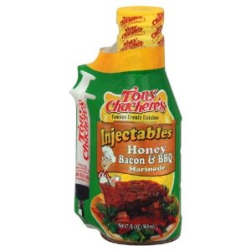 2x Tony Chachere\'s Honey Bacon BBQ Marinade Injectable Sauce Grilling New 17oz 2x Tony Chachere\'s Honey Bacon BBQ Marinade Injectable Sauce Grilling New 17oz