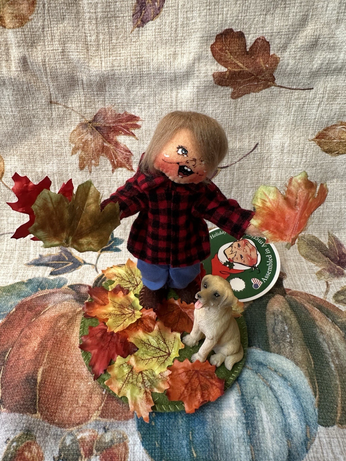 NWT❤️Annalee 5” Leaf Pile Pals🍁Kid With Dog🐶2021 Exclusive~Mint🍁Only 250 AIA NWT❤️Annalee 5” Leaf Pile Pals🍁Kid With Dog🐶2021 Exclusive~Mint🍁Only 250 AIA