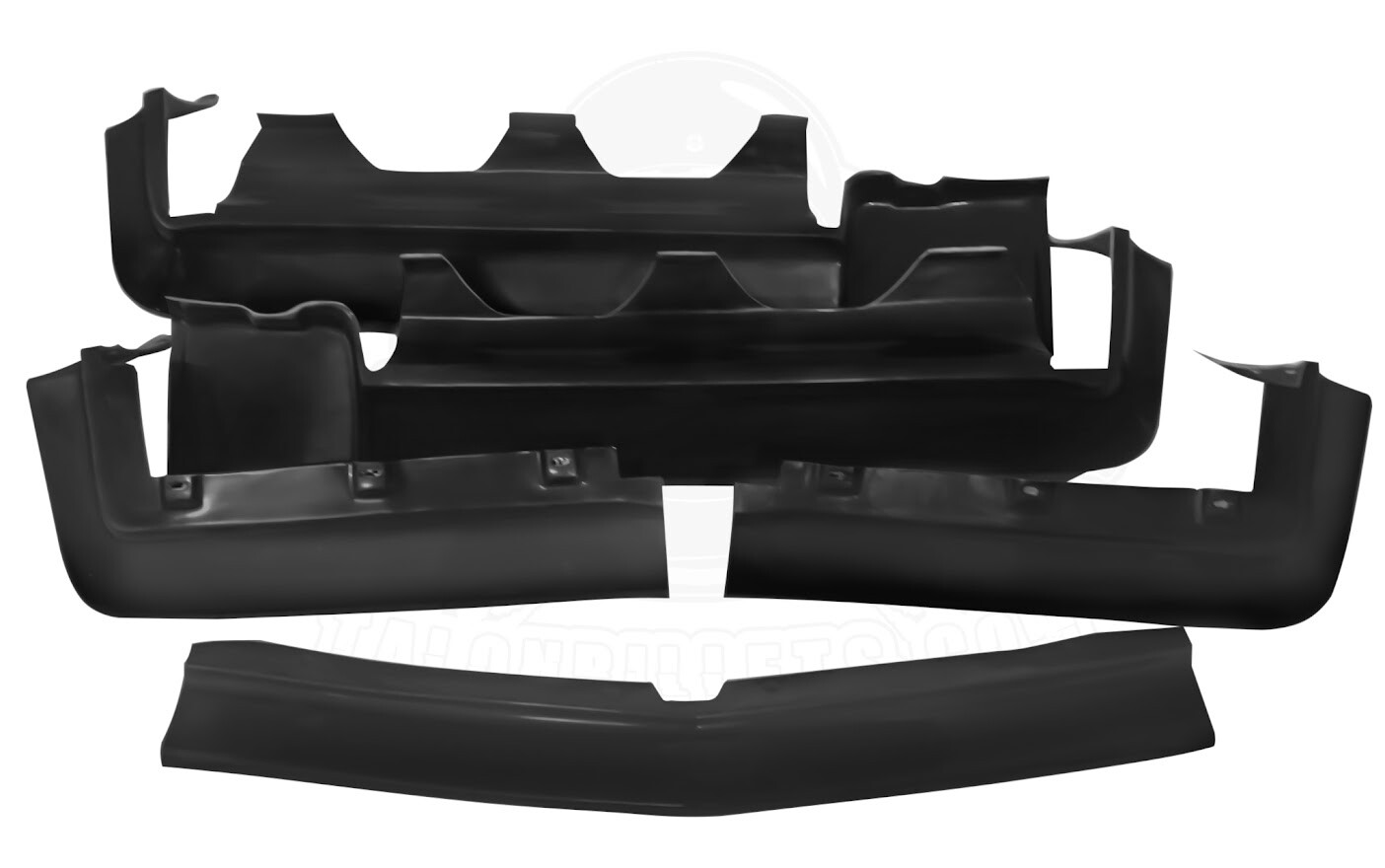 1980 - 1985 Buick LeSabre Complete 5-Piece Front & Rear Bumper Filler Set Fiber