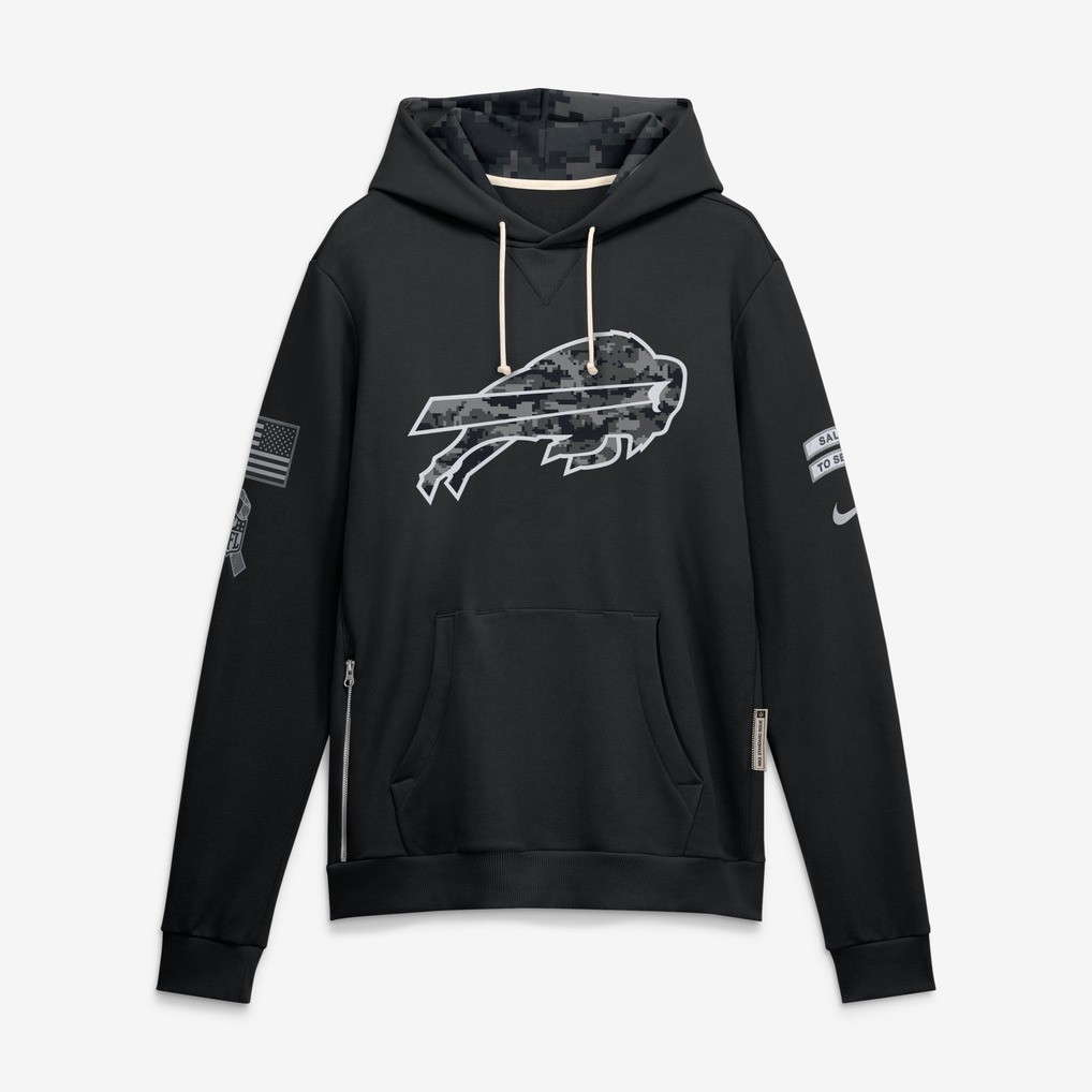 Men's Nike Black 2026 Salute to Service Sideline Dri-FIT Pullover