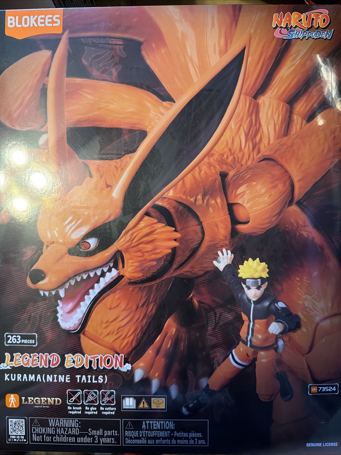 Blokees Naruto Shippuden Kurama Nine Tails Legend Edition Model Kit Case Fresh Blokees Naruto Shippuden Kurama Nine Tails Legend Edition Model Kit Case Fresh
