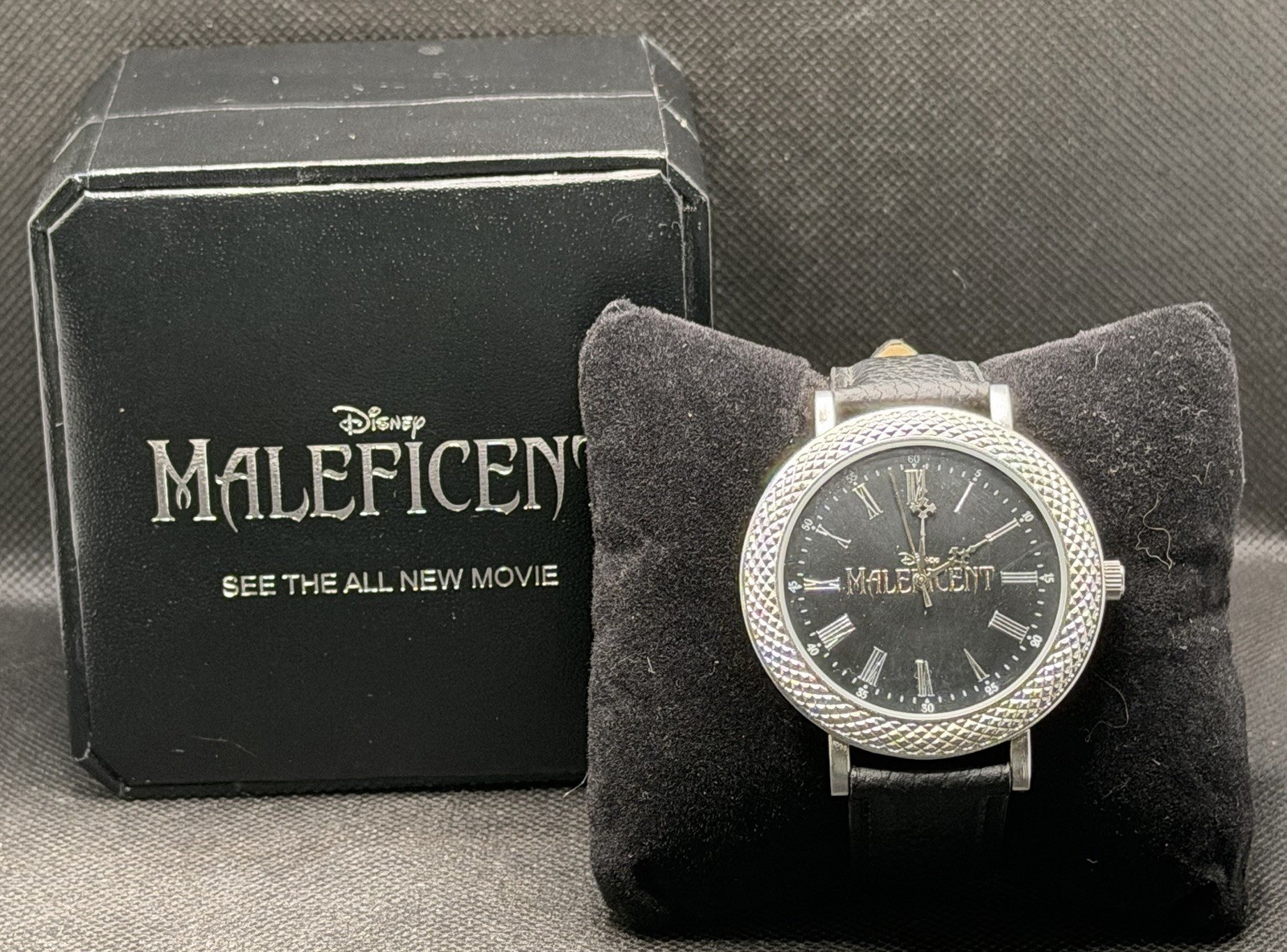 Disney Maleficent 2014 Movie Promotional Watch Original Box Film Memorabilia
