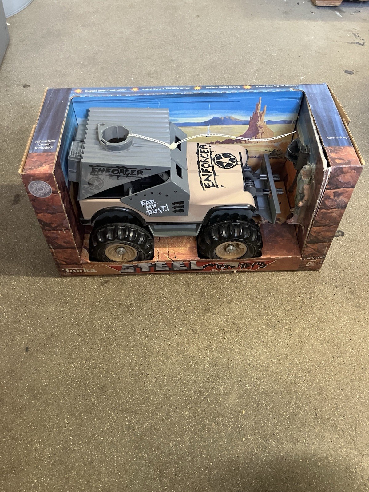 Vintage 1986 Tonka Steel Monsters Enforcer Jeep New In Box Vintage 1986 Tonka Steel Monsters Enforcer Jeep New In Box