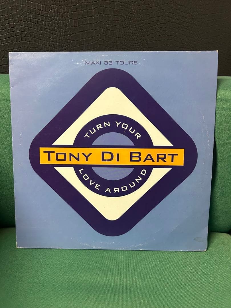 TONY DI BART Turn Your Love Around 12 Inch Vinyl with Original Sleeve Rare