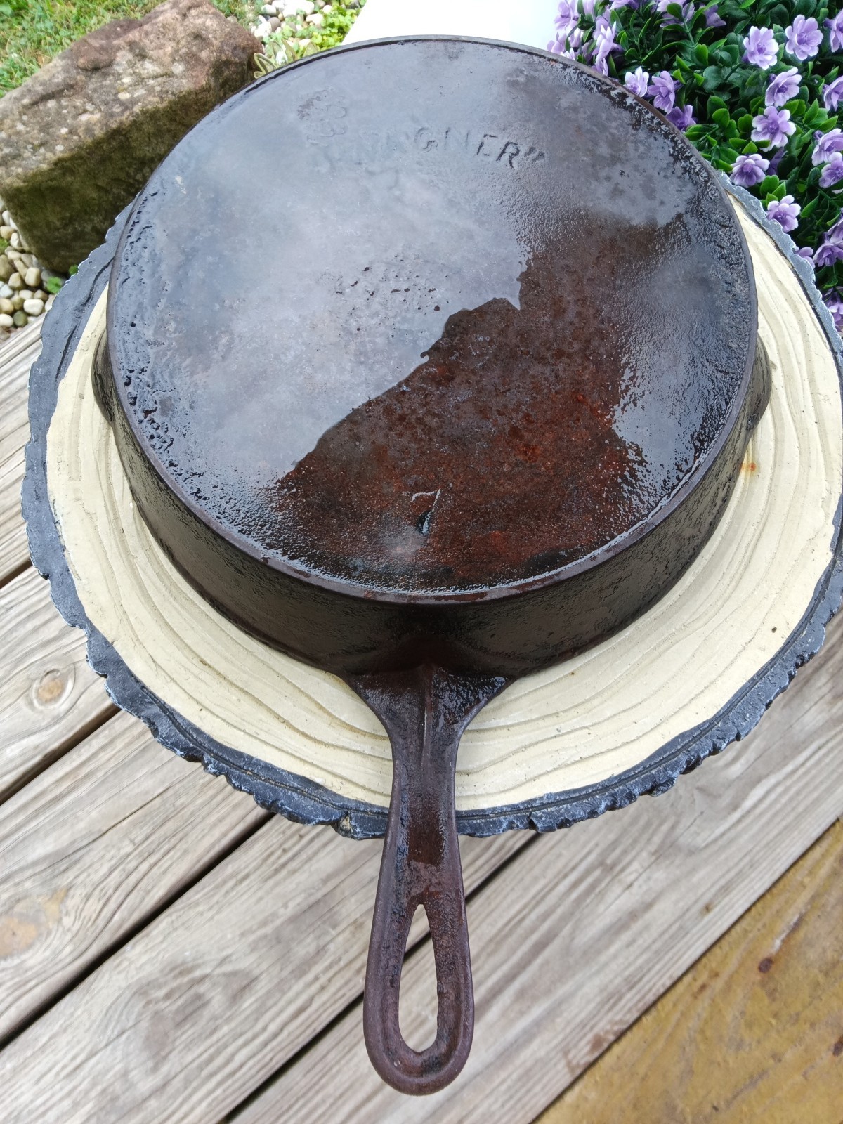 Wagner Ware Cast Iron Skillet #7 ~ Wagner Ware Cast Iron Skillet #7 ~