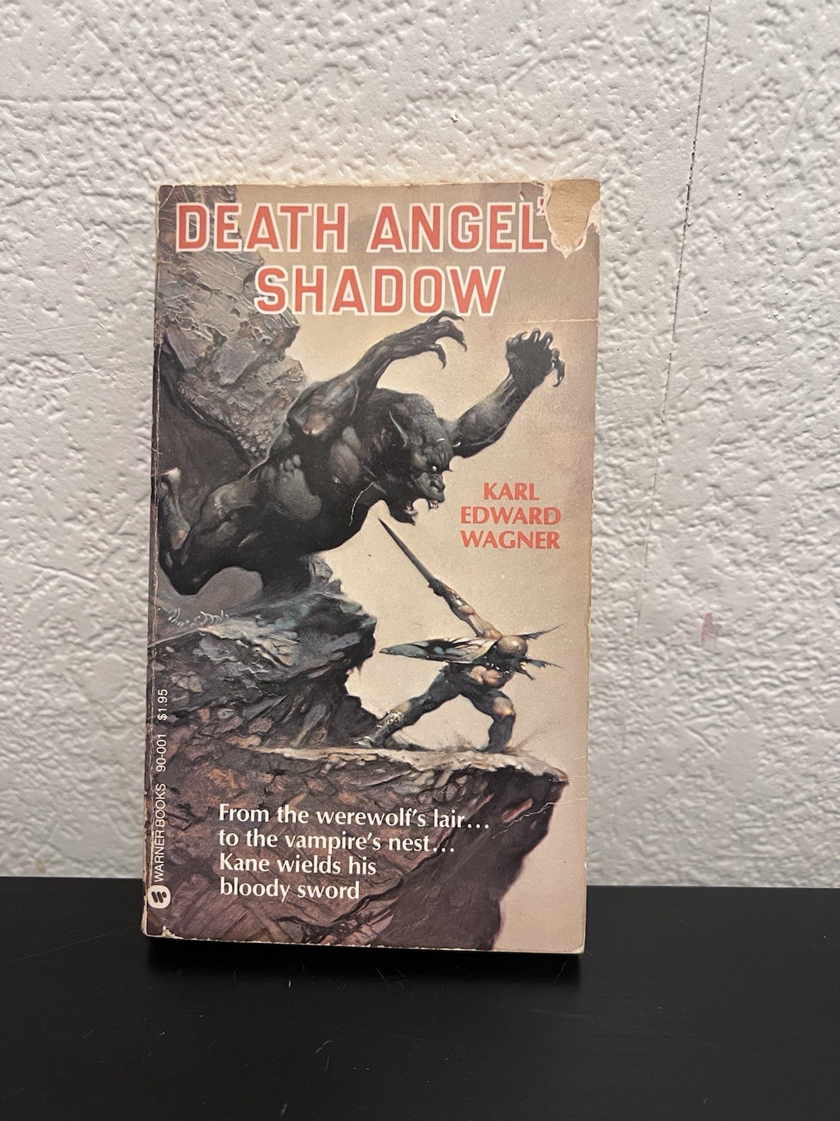 Karl Edward Wagner Death Angel\'s Shadow Kane Series Paperback Warner Books Karl Edward Wagner Death Angel\'s Shadow Kane Series Paperback Warner Books