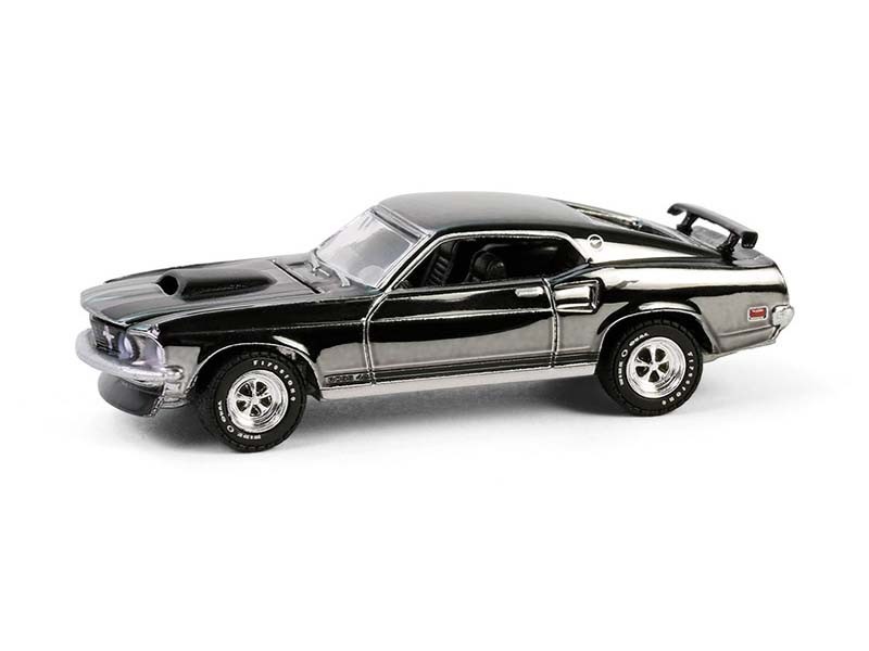 1969 Ford Mustang BOSS 429 - Chrome Edition 1:64 Scale Model - Greenlight 30557 1969 Ford Mustang BOSS 429 - Chrome Edition 1:64 Scale Model - Greenlight 30557