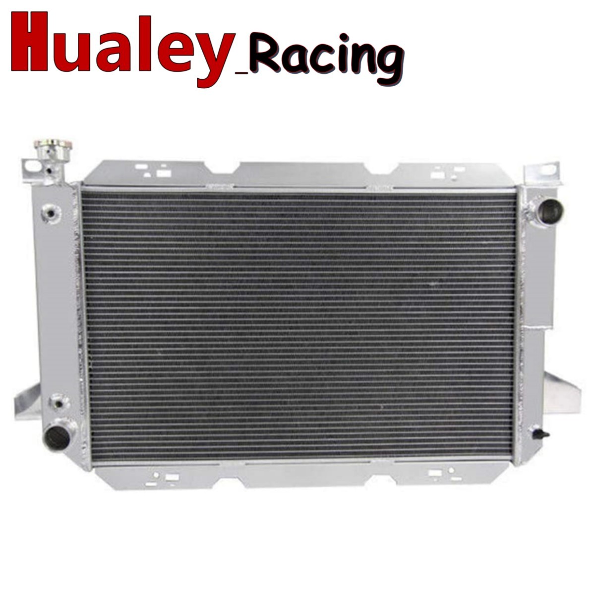 Full Alum Radiator 3Row Fit 85-97 Ford F150 F250 F350 Bronco 5.0 5.8 7.5L CU1451