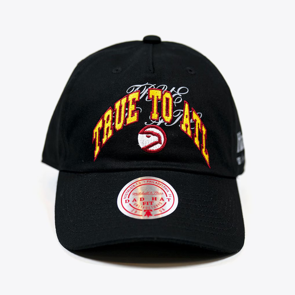 Atlanta Hawks Mitchell & Ness Lil Baby X BR Mitchell & Ness Remix Strapback Cap Atlanta Hawks Mitchell & Ness Lil Baby X BR Mitchell & Ness Remix Strapback Cap