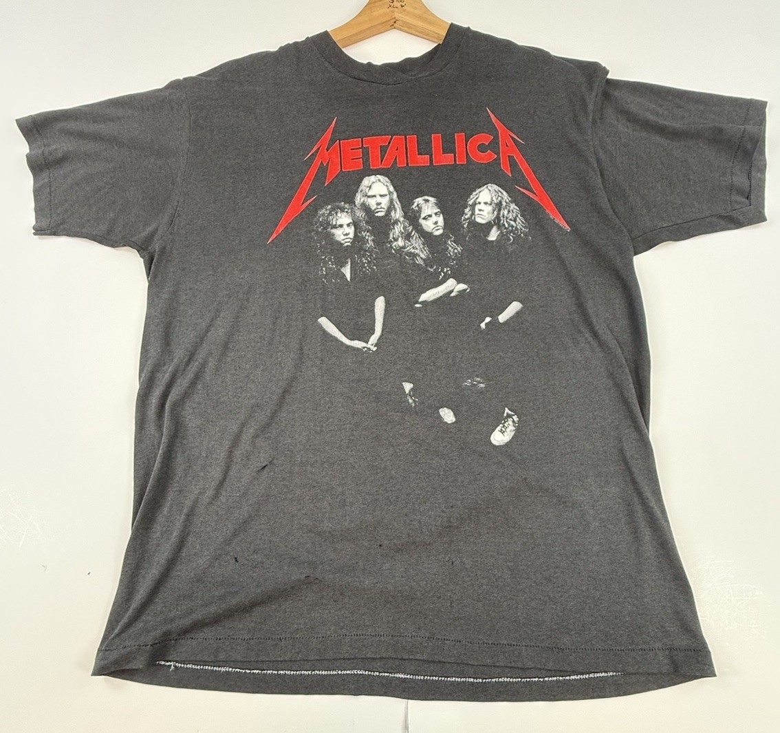Vintage Metallica and justice for all band t-shirt 1988 grunge metal single stit Vintage Metallica and justice for all band t-shirt 1988 grunge metal single stit