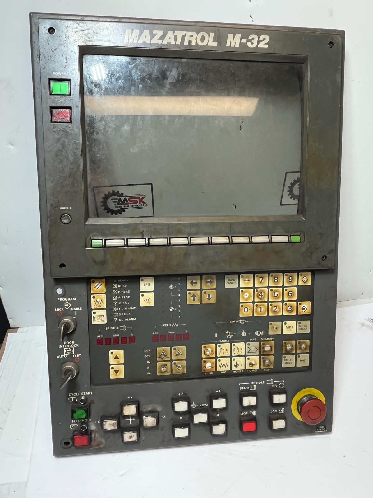 Mitsubishi YZ441C-3 Mazatrol M-32 Operation Board Mitsubishi YZ441C-3 Mazatrol M-32 Operation Board