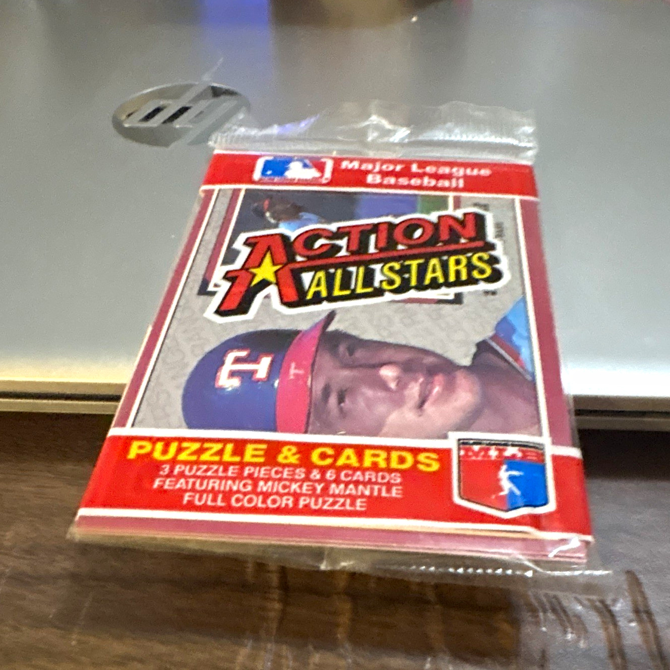 Action Packed 1994 Action All-Stars Mickey Mantle Puzzle & Cards 6 Cards MLB