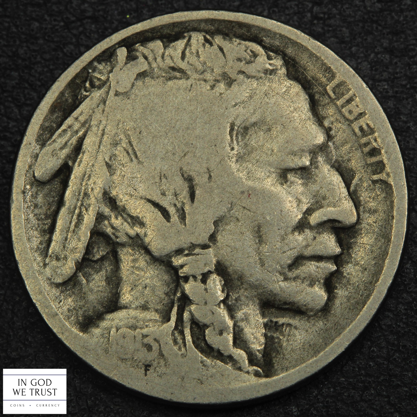 1913 S Type 2 Buffalo Nickel 5C (Scarce Key Date) 1913 S Type 2 Buffalo Nickel 5C (Scarce Key Date)