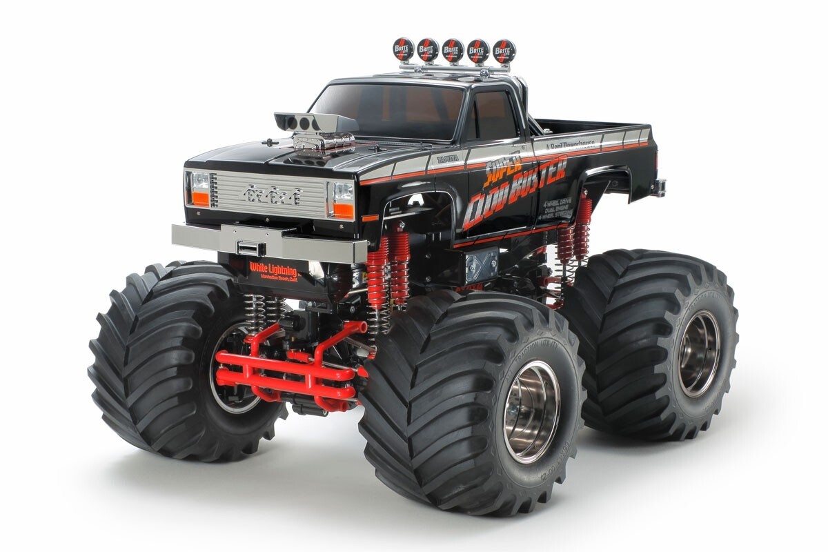 Tamiya Super Clod Buster 4WD Monster Truck Kit (Limited Black Edition) TAM47432